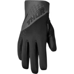 Manusi offroad Thor Spectrum Cold Weather, negru - gri