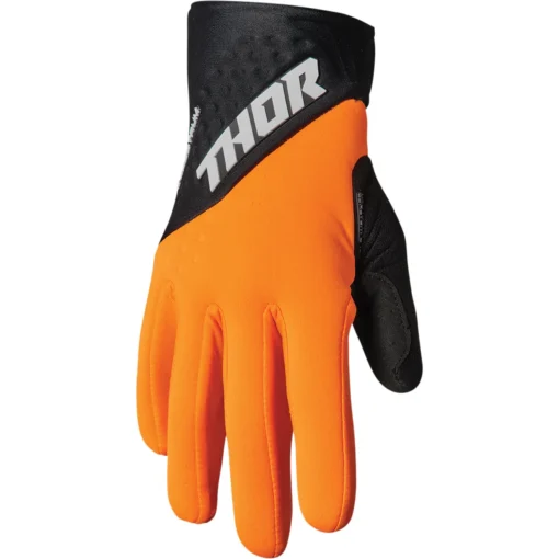 Manusi offroad Thor Spectrum Cold Weather, portocaliu – negru
