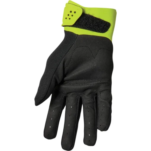 Manusi offroad Thor Spectrum, copii, acid – negru