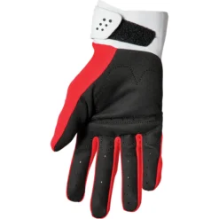 Manusi offroad Thor Spectrum, copii, alb – rosu - mtmoto
