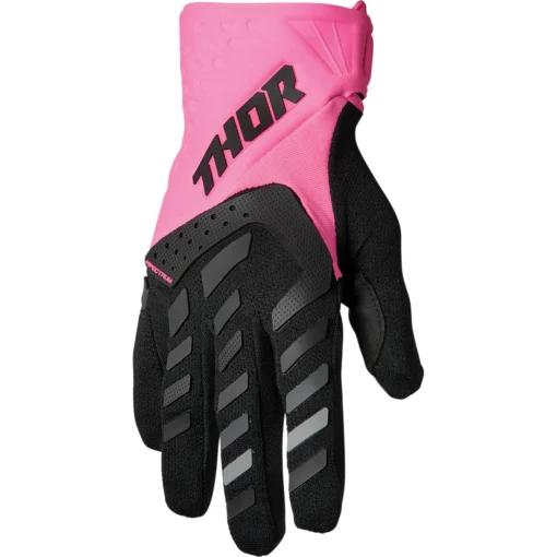 Manusi offroad Thor Spectrum, femei, roz – negru