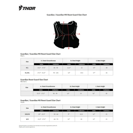 Protectie Corp Guardian MX Roost Deflector THOR, albastru – verde