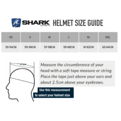 tabel marimi casti shark