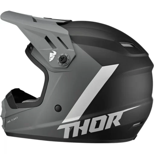 Casca offroad Thor Sector Chev copii gri - negru - mtmoto