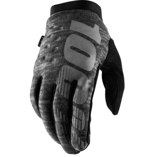 Manusi moto 100% BRISKER gri