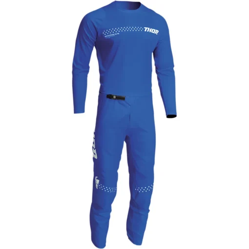 Pantaloni moto THOR SECTOR MINIMAL albastru