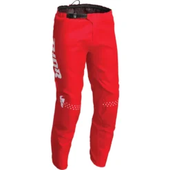 Pantaloni moto THOR SECTOR MINIMAL rosu