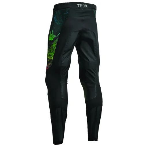 Pantaloni moto Thor PRIME MELTER negru - alb - mtmoto