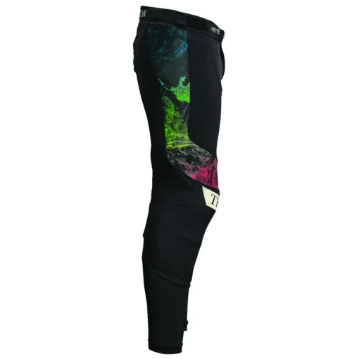 Pantaloni moto Thor PRIME MELTER negru - alb