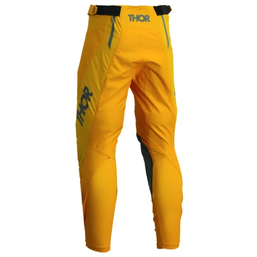 Pantaloni offroad Thor PULSE MONO gri - galben