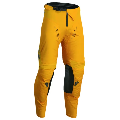Pantaloni offroad Thor PULSE MONO gri - galben