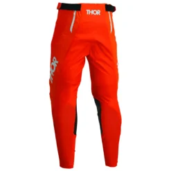 Pantaloni offroad Thor PULSE MONO gri - portocaliu - mtmoto