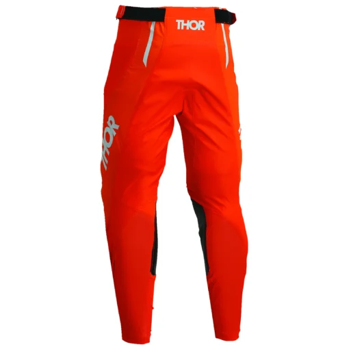 Pantaloni offroad Thor PULSE MONO gri - portocaliu - mtmoto