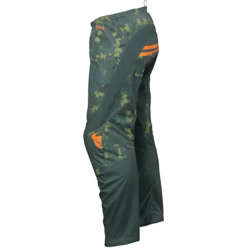 Pantaloni offroad Thor SECTOR YTH DIGI gri - verde - mtmoto