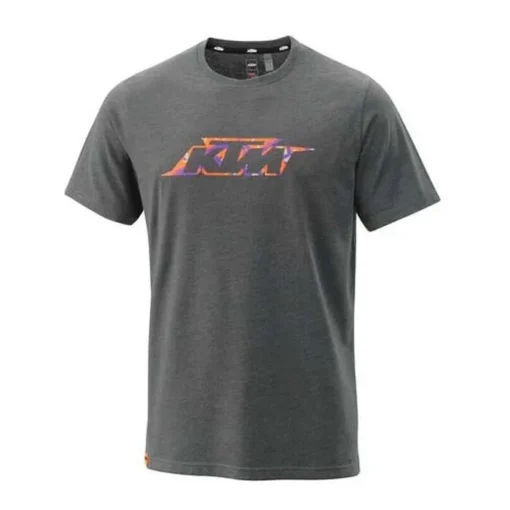 Tricou CAMO TEE DARK GREY MELANGE