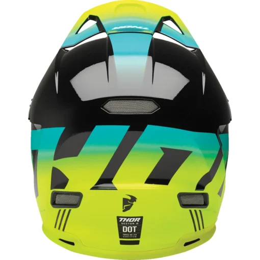 Casca moto offroad Thor Sector 2 Carve negru - acid - mtmoto