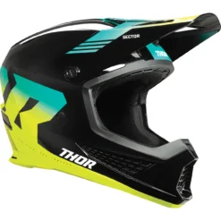 Casca moto offroad Thor Sector 2 Carve negru - acid