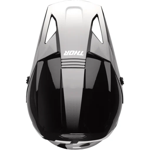 Casca moto offroad Thor Sector 2 Carve negru – alb - mtmoto