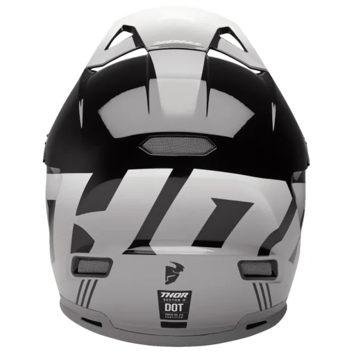 Casca moto offroad Thor Sector 2 Carve negru – alb