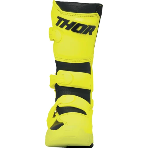 Cizme Offroad Thor copii YTH BLITZ XR negru - acid - mtmoto