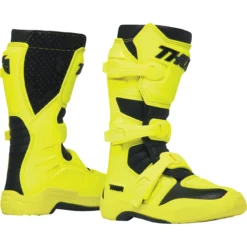 Cizme Offroad Thor copii YTH BLITZ XR negru - acid