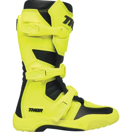 Cizme Offroad Thor copii YTH BLITZ XR negru - acid