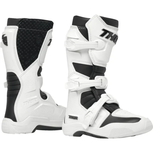 Cizme Offroad Thor copii YTH BLITZ XR negru - alb