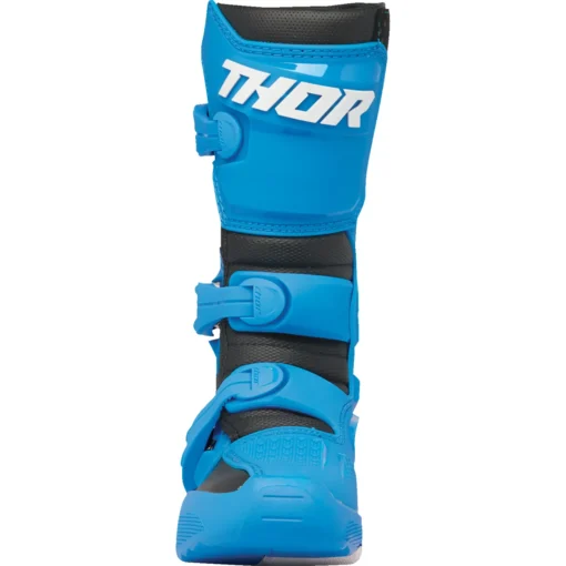 Cizme Offroad Thor copii YTH BLITZ XR negru - albastru - mtmoto