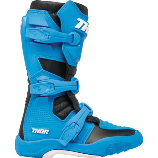 Cizme Offroad Thor copii YTH BLITZ XR negru - albastru