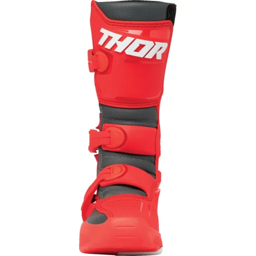 Cizme Offroad Thor copii YTH BLITZ XR negru - rosu - mtmoto