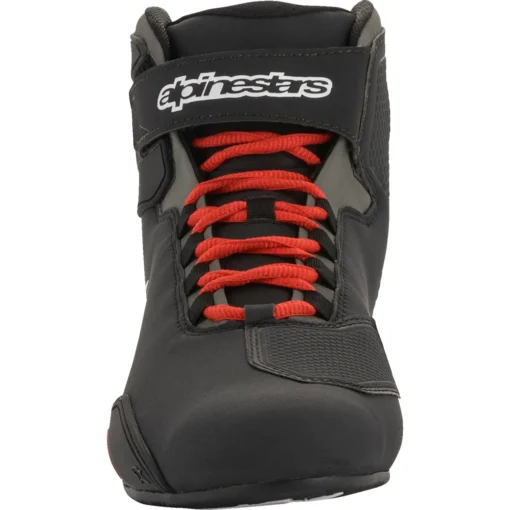 Ghete moto ALPINESTARS Sektor negru/rosu - mtmoto