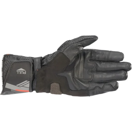 Manusi moto piele ALPINESTARS SP-8 V3 negru - gri- alb