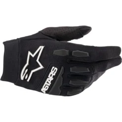 Manusi offroad Alpinestars F BORE negru - alb