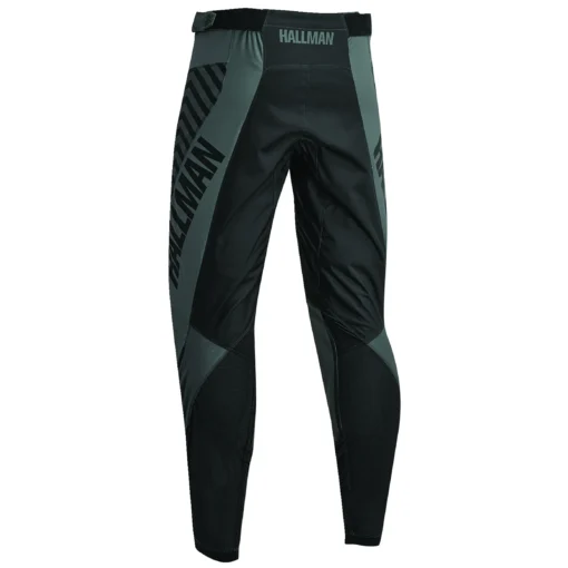 Pantaloni moto Thor Hallman Differ Slice negru - gri
