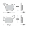 Set placute frana KTM Motomaster Race 17212129