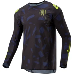 Bluza moto offroad Alpinestars Techstar Rantera negru - galben