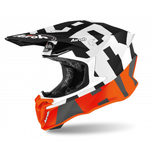 CASCA moto AIROH TWIST 2.0 FRAME portocaliu mat