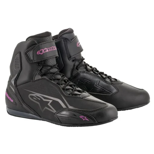 Cizme moto Alpinestars STELLA FASTER-3 ALPINESTARS negru - fucsia