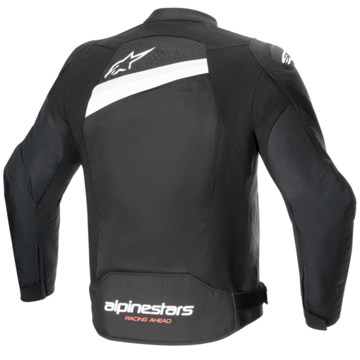 Geaca moto textil de vara Alpinestars T-GP PLUS R V4 AIRFLOW negru - alb