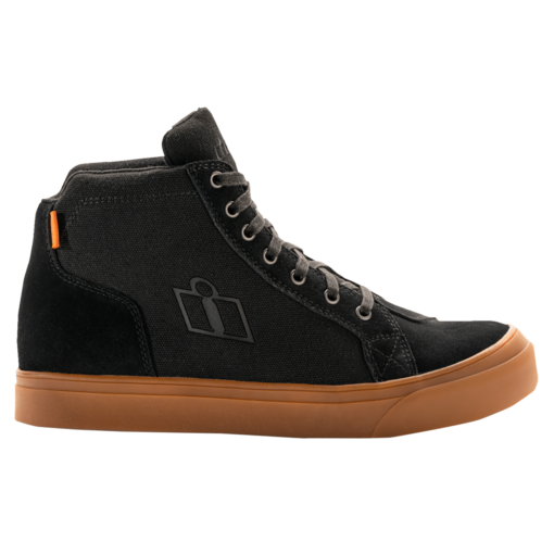 Ghete moto ICON CARGA CE negru - maro