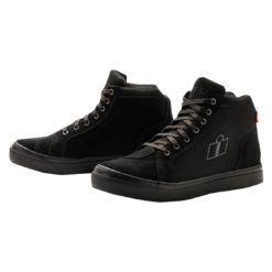 Ghete moto ICON CARGA CE negru