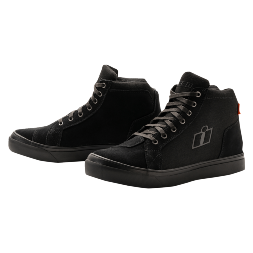 Ghete moto ICON CARGA CE negru