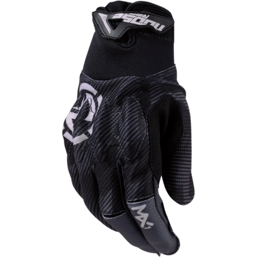 Manusi moto MOOSE RACING MX1 gri - negru