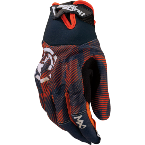 Manusi moto MOOSE RACING MX1 negru - portocaliu