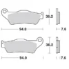 Placute frana fata KTM Moto-master 17212125