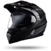 Casca moto enduro/ATV Ufo Aries negru - gri