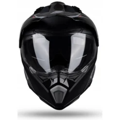 Casca moto enduro/ATV Ufo Aries negru - gri