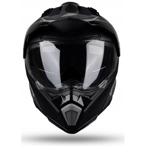 Casca moto enduro/ATV Ufo Aries negru - gri