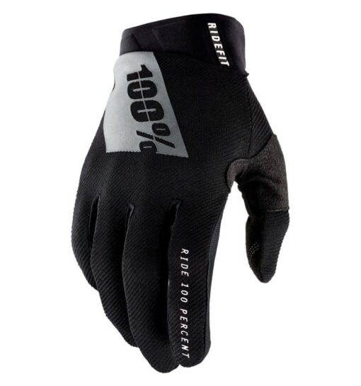 Manusi moto 100% Ridefit Gloves negru