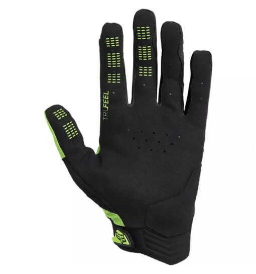 Manusi moto Fox DEFEND galben florescent - mtmoto